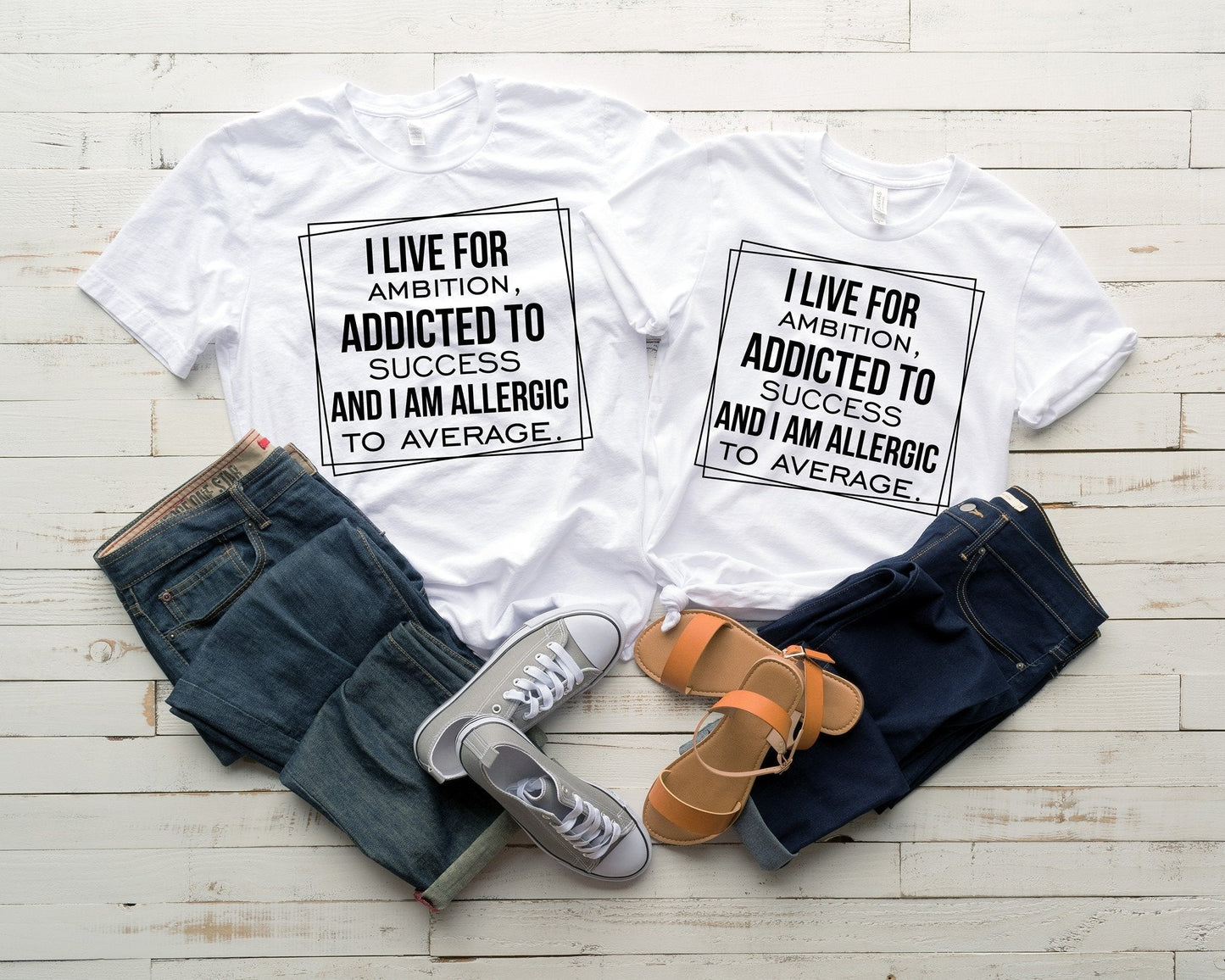 Custom T-Shirt 2 Images - Unisex
