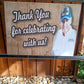 Yard signs 18x24 w/metal stake