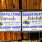 Yard signs 18x24 w/metal stake